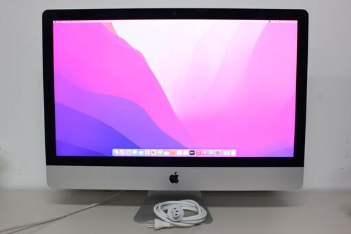 iMac（Retina 5K,27-inch,Late 2015）3.3GHz Core i5〈MK482J/A〉⑤