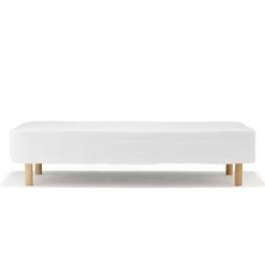 セミダブル無印ベッド