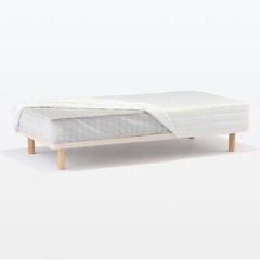 セミダブル無印ベッド