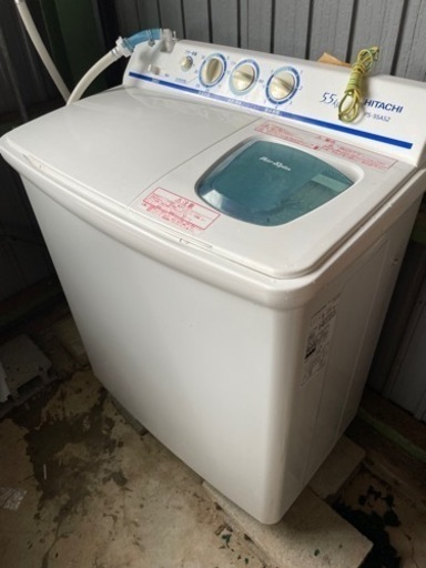 二層式洗濯機　HITACHI 2017年製