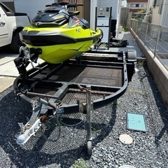 【ネット決済】ジェットスキー　2艇積トレーラー
