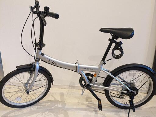 【美品】折り畳み自転車★20インチVille