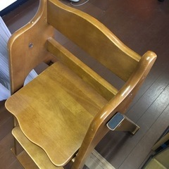 子供用椅子　ブラウン　チェア　