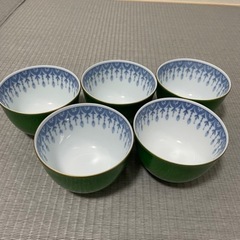 たち吉　湯のみ　5つセット