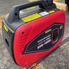 発電機1600w　ナカトミ　燃料缶付き