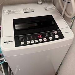 【ネット決済】⭐️洗濯機【ハイセンス HW-T55A 2017年...