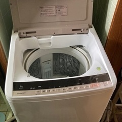 HITACHI 全自動大容量洗濯機　8kg 引越し急募！！ 9/...