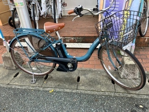 ⭐️人気⭐️ YAMAHA ヤマハ 電動アシスト自転車 ブルー 26インチ No.1098