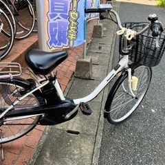 ⭐️人気⭐️ Panasonic 26インチ 電動アシスト自転車 ホワイト No.1093
