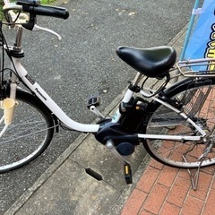 ⭐️人気⭐️ Panasonic 26インチ 電動アシスト自転車 ホワイト