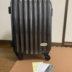 【受付終了】OUTDOOR キャリーケース　ブラック　美品