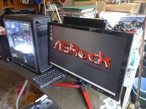 NEW ASRock ゲーミンPCとゲーミングモニターセット
