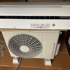 商談中）お値下げ: 工事紹介有り:2021年製白くまくん 2ヶ月使用品