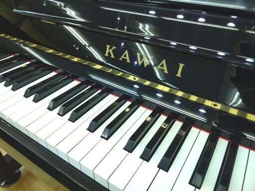 カワイ KU-10AT(消音機能付き) 内部調整 / 外装研磨美装 / 調律済  