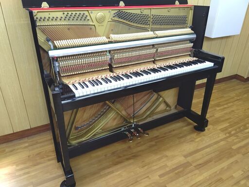 カワイ KU-10AT(消音機能付き) 内部調整 / 外装研磨美装 / 調律済  