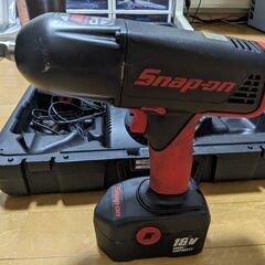 工具メンテナンス　スナップオン　18V充電インパクトレンチ