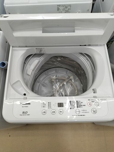 Panasonic 5.0kg洗濯機 NA-F50BE6 2019年製　IK-305