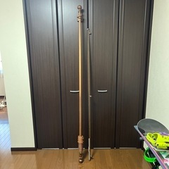 カーテンレール2本　約170cm 200cm