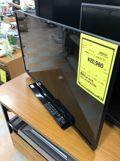 液晶テレビ フナイ FL-40HB2000 2017年製 ※動作チェック済/当店1ヶ月保証