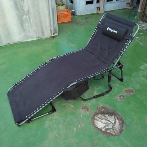 中古　キャンプベッド　ビーチシート