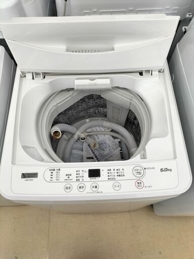ヤマダ　6.0kg洗濯機 YWM-T60H1 2020年製　IK-309