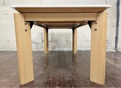 シギヤマ家具 RATI ラティ ダイニングテーブル 伸張式テーブル リビングテーブル 伸張式 テーブル UV塗装