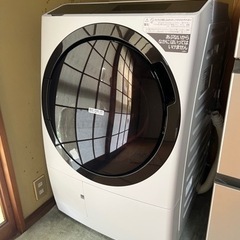 HITACHI ドラム式洗濯機(乾燥機付)