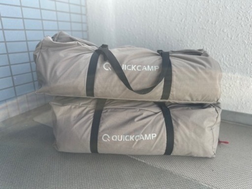 クイックキャンプ （QUICKCAMP）ポリコットン ワンポールテント