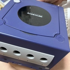ゲームキューブ紫色　中古　ゲームボーイプレイヤー　カセット2つつき