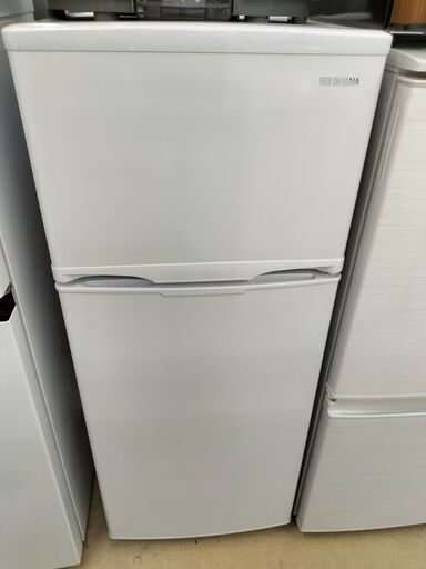 アイリスオーヤマ 2ﾄﾞｱ冷蔵庫 118L IRSD-12B 2021年製　IK-321