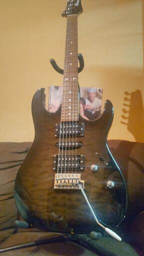 Ibanez GIO 黒×茶サンバースト　音出し確認済