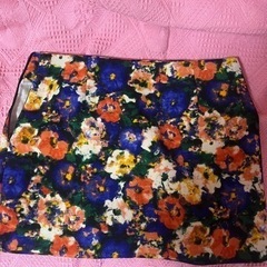 flower skirt M size