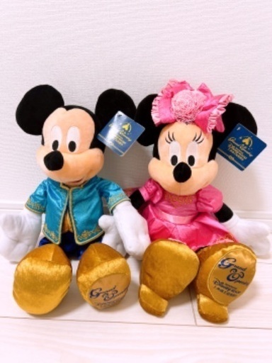 あげます！【新品】ディズニー　上海　オープン記念　ミッキー　ミニー　特大　ぬいぐるみ　急募！