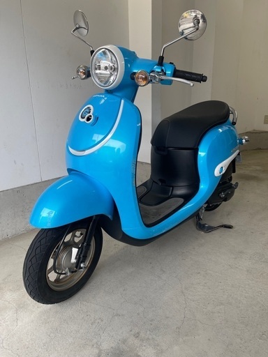 10月中取りに来られたら9万円でok　HONDA ジョルノ　AF77 走行距離1954パールマーメイドブルー