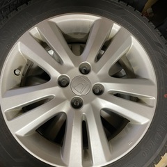 大幅値下げして再出品！HONDA純正16インチアルミ付き 新品同様スタッドレス 185/55R16 iceGUARD iG60 22年末購入