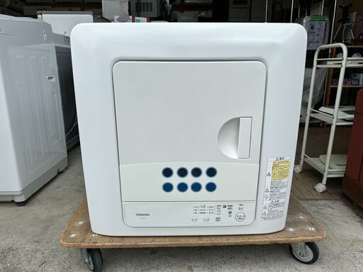 【動作保証あり】TOSHIBA 東芝 2020年 ED-608 6.0kg 衣類乾燥機【管理KRS620】