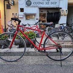 💯💯 クロスバイク 6変速 700x28c 赤 後ろタイヤ 新品 配達可能 - 自転車 