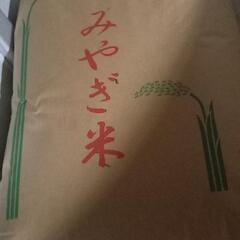 ラスト2袋登米市産ひとめぼれ玄米30キロです。