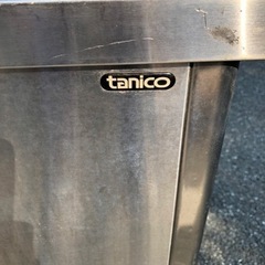 ⭐︎中古品　タニコ　ソイルド2槽シンク(ダクト付き)  1430×750×820mm  厨房用品⭐︎