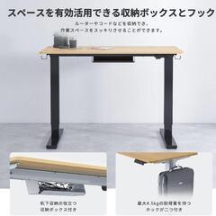 お買い得　SANODESK 電動昇降式デスク E150  パソコンデスク