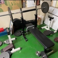 ベンチプレス　セット　プレート　合計５０枚