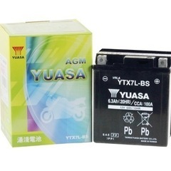 【新品 送料込み】YTX7L-BS バッテリー 台湾ユアサ/YU...