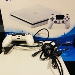 2019年購入！PS4 500GB Glacier White CUH-2200A B02