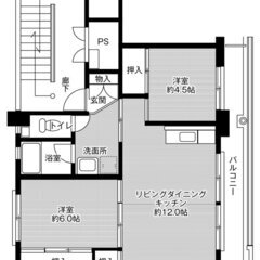 ◆敷金・礼金が無料！◆ビレッジハウス矢上3号棟 (403号室)