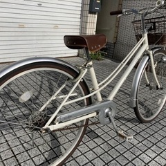 EAST BOY自転車】美品❗️26インチ ロゴ入り LEDオートライト付 変速