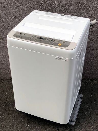 ㉙【税込み】パナソニック 5kg 全自動洗濯機 NA-F50B12 18年製【PayPay使えます】