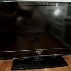 【差し上げます】液晶テレビ（三菱電機・テレビ本体に録画可・リモコ...