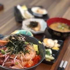 限定5食の貝専門店のランチ