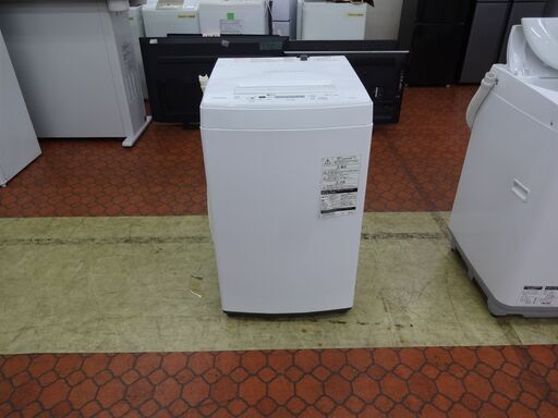 ID 369313　洗濯機4.5K　東芝　２０１９年製