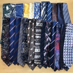 ネクタイ 25本 まとめ売り 大量 イタリア製 シルク 絹 メンズ